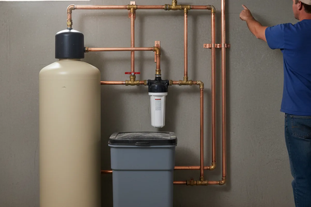 Whole-house water treatment system installed in Parkhill